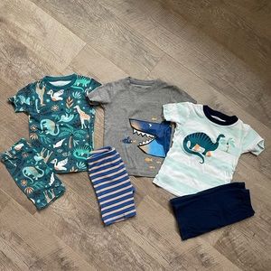 4t carters pajamas